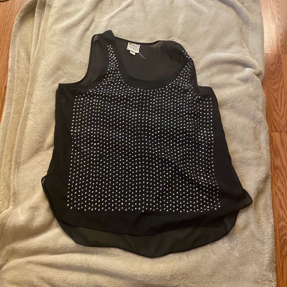 Pretty Rebellious sleeveless blouse xl - Picture 3 of 5